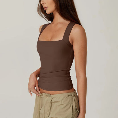 Double-Layer Women's Tank Top